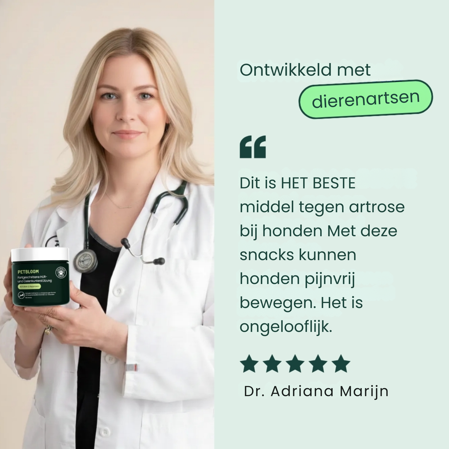 Gewrichtssnacks voor honden