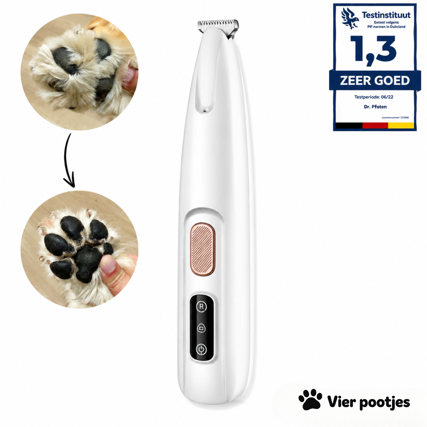 PawTrim Pro™ - pijnloze pootverzorging in enkele seconden
