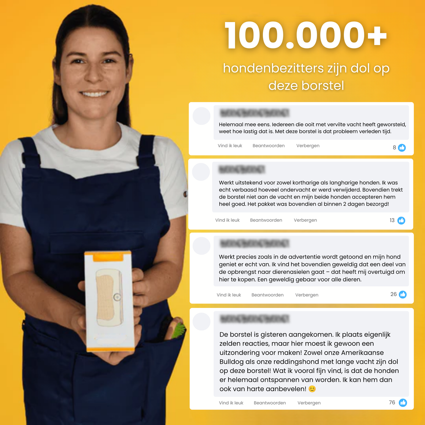 Vier Pootjes Borstel – De Bestseller