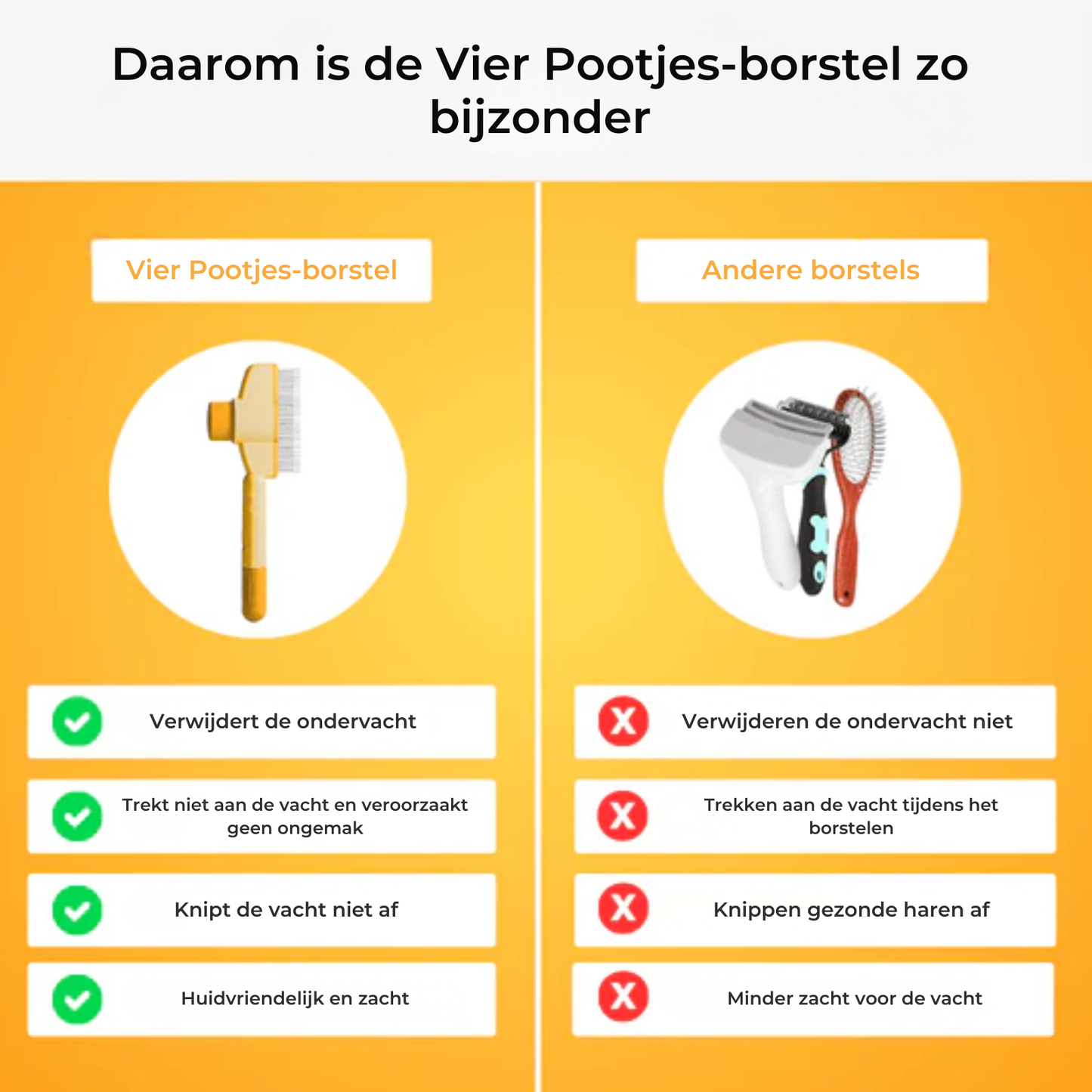 Vier Pootjes | Kammetje
