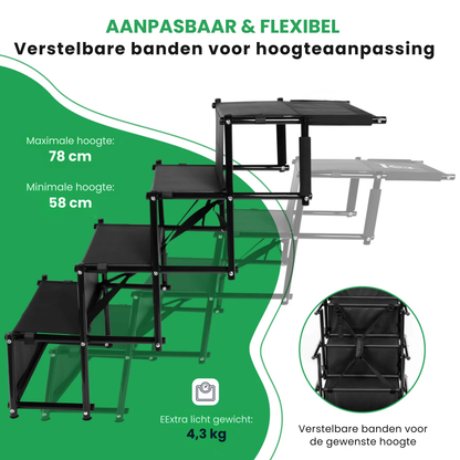 Honden trap voor de kofferbak