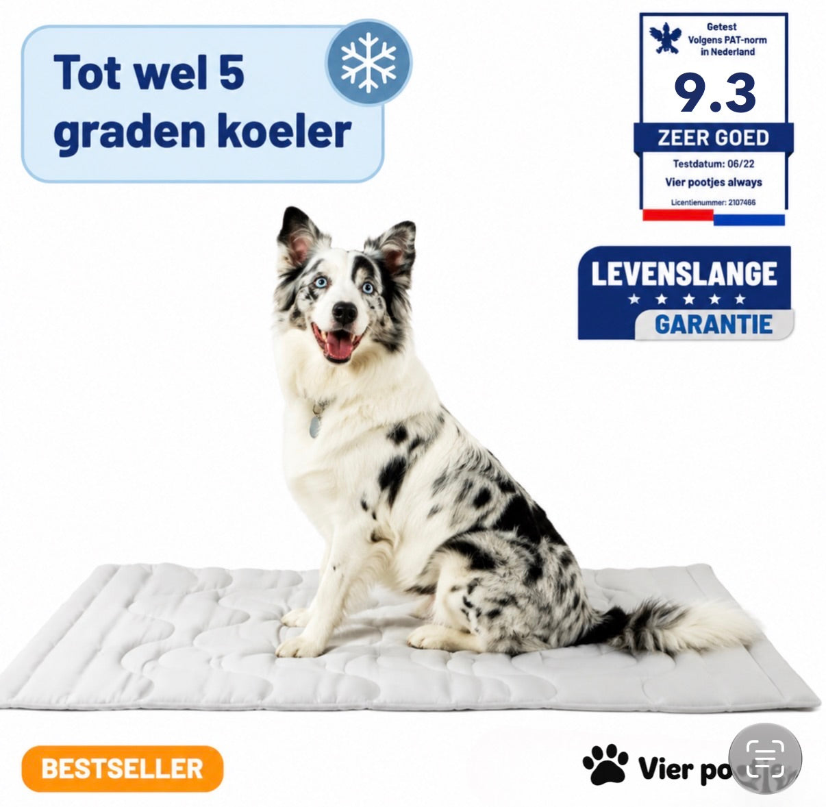 PootKoel™ | Koelmat voor honden